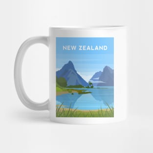 New Zealand - Mitre Peak, Milford Sound Mug